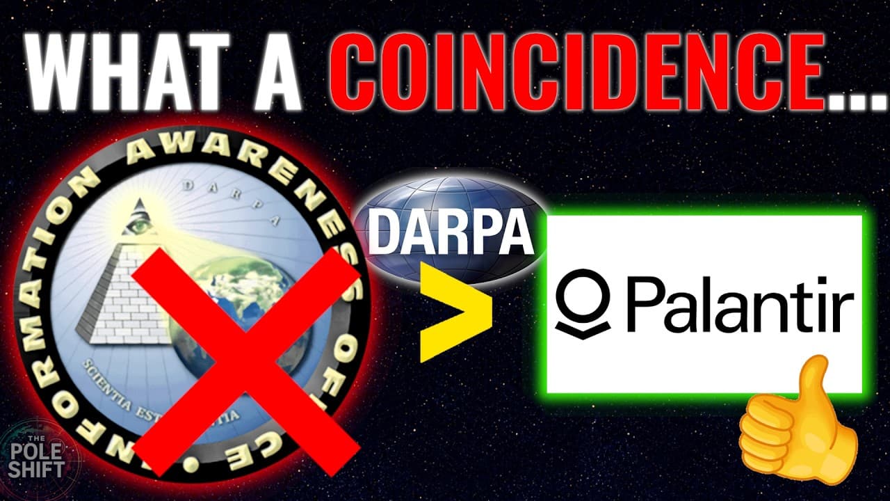 Episode artwork: Congress "Shut It Down". Then Palantir Launched the Same Year. | The Pole Shift Clips